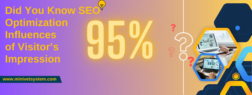 Describes the primary message of the image, emphasizing "SEO Optimization.