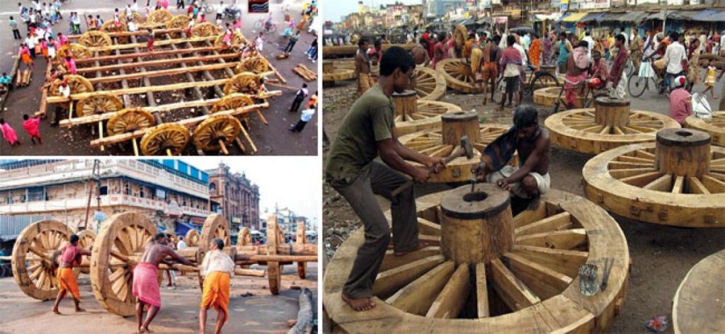 Amazing facts about the massive chariots of Jagannath, Baladeva & Subhadra 