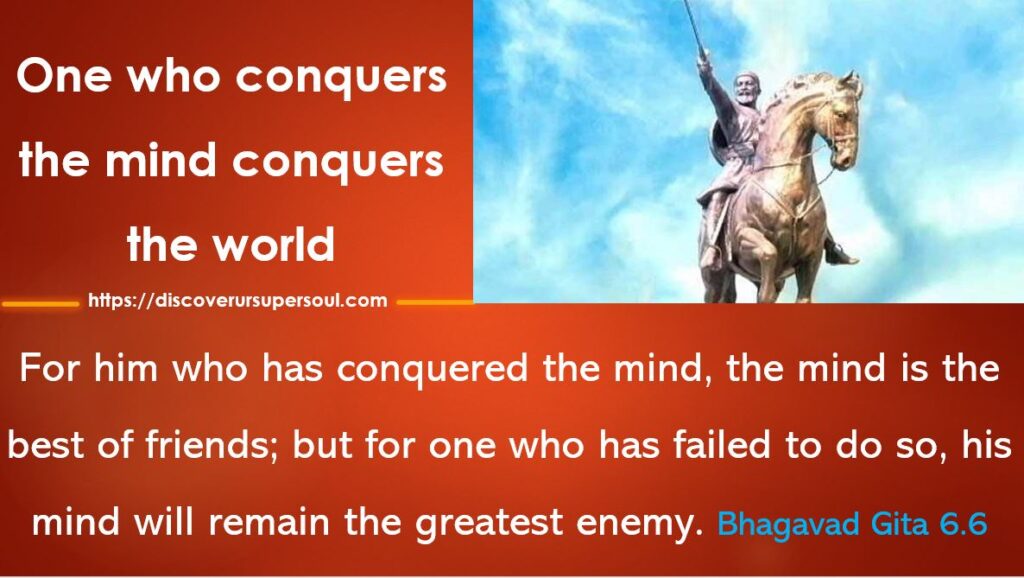 Controlling the mind as per Bhagavad Gita 