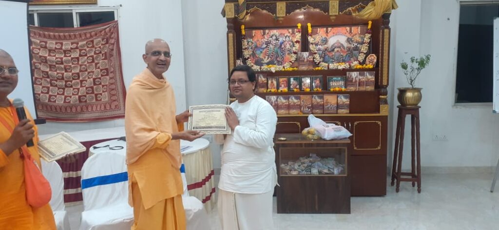 Devotee Care Course at Iskcon New Town Kolkata