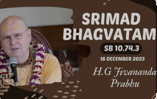 HG Jivananda Prabhu @ Iskcon Newtown Kolkata