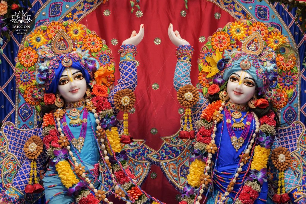 Nityananda Trayodasi celebration at Iskcon Newtown, Kolkata