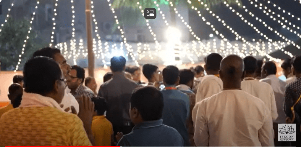 Nityananda Trayodasi celebration at Iskcon Newtown, Kolkata