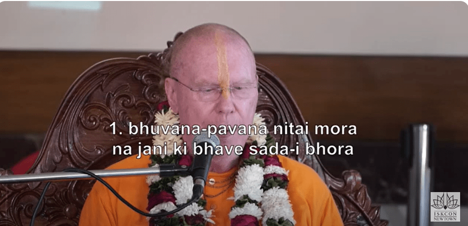 Nityananda Trayodasi celebration at Iskcon Newtown, Kolkata