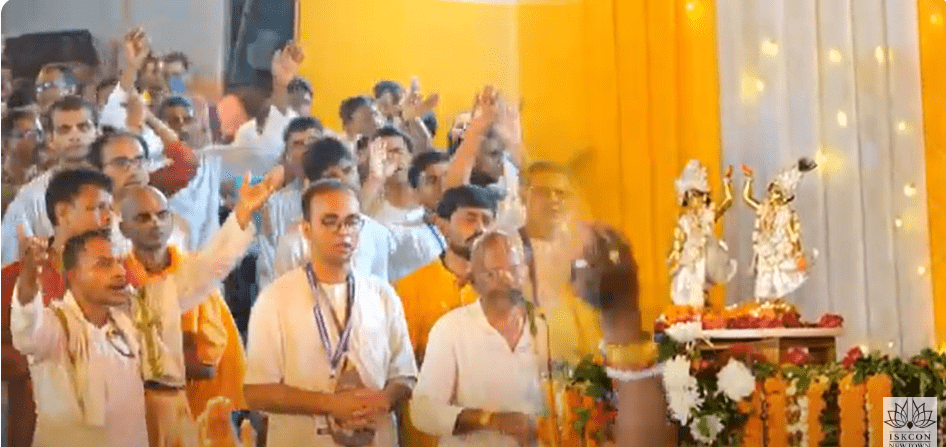 Gaur Purnima celebration at Iskcon Newtown Kolkata on 14th March 2025