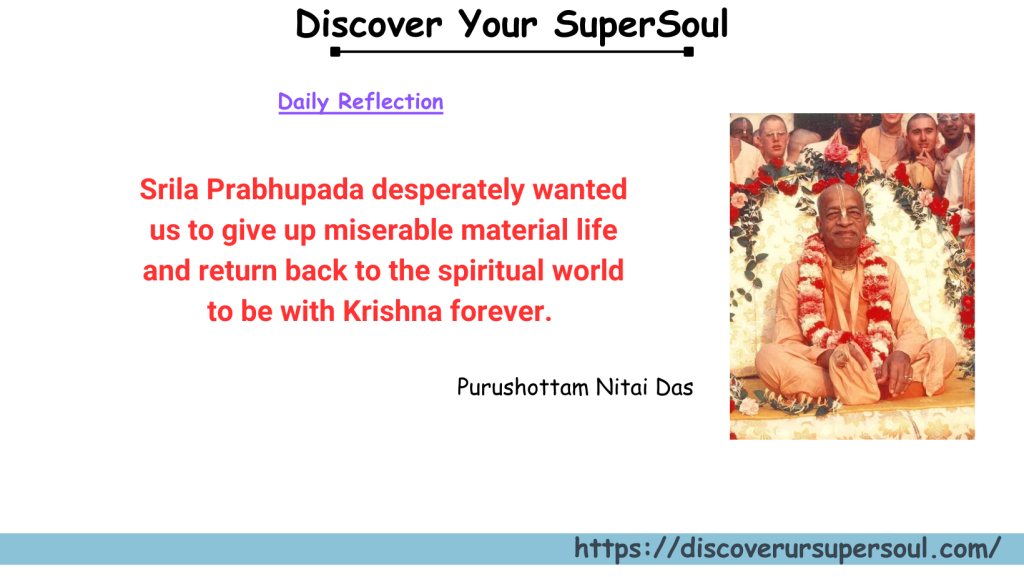 Wonderful pastimes of Srila Prabhupada – Part 2