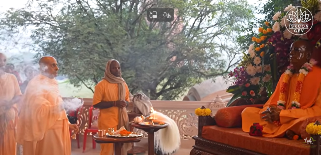 75th Vyasa Puja of HH Radhanath Swami Maharaj celebrated at Govardhan Eco Village (GEV)