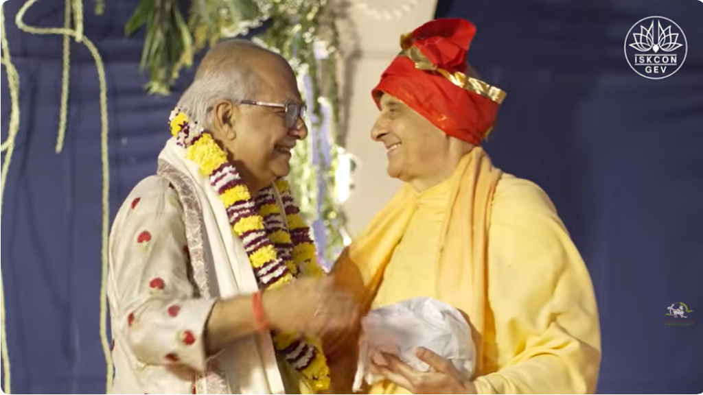 75th Vyasa Puja of HH Radhanath Swami Maharaj celebrated at Govardhan Eco Village (GEV)